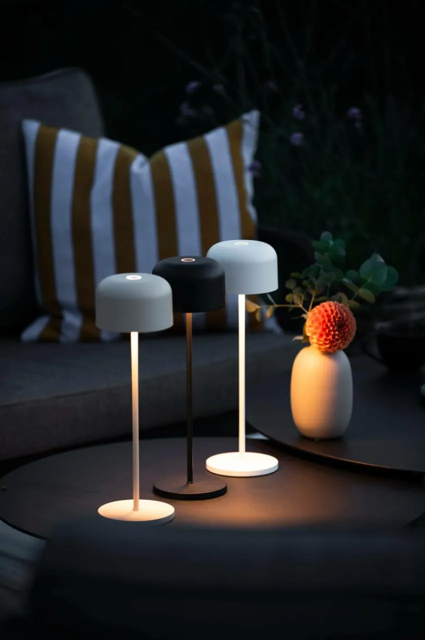 Utebelysning|Utebelysning|Jotex LILLE Bordslampa Uppladdningsbar Utomhus Svart