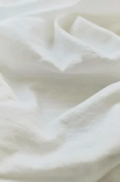 Linnegardiner|Jotex LINA Gardin Linnemix 1 Längd Extra Bred Naturvit