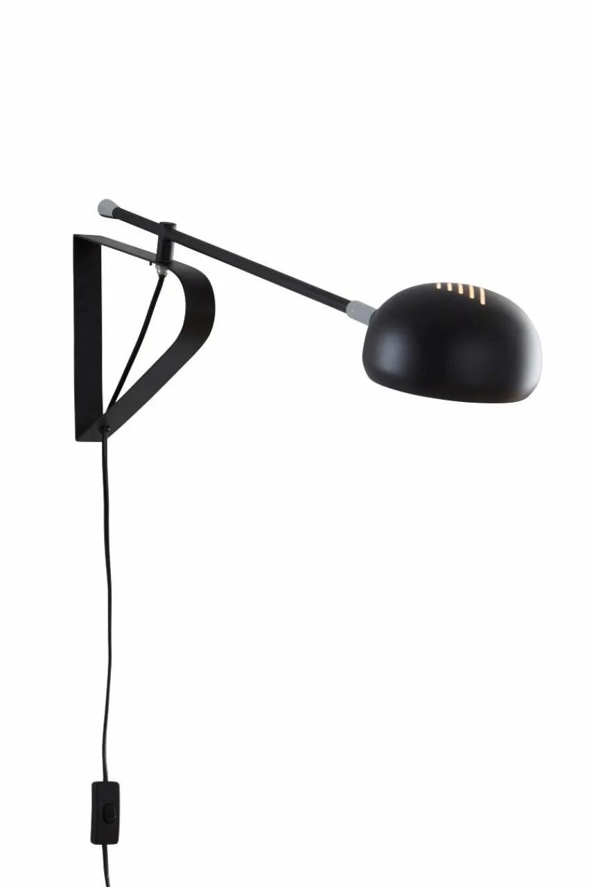 Vägglampor|Jotex LINCON Vägglampa Mattsvart
