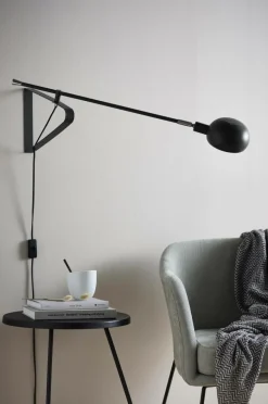 Vägglampor|Jotex LINCON Vägglampa Mattsvart