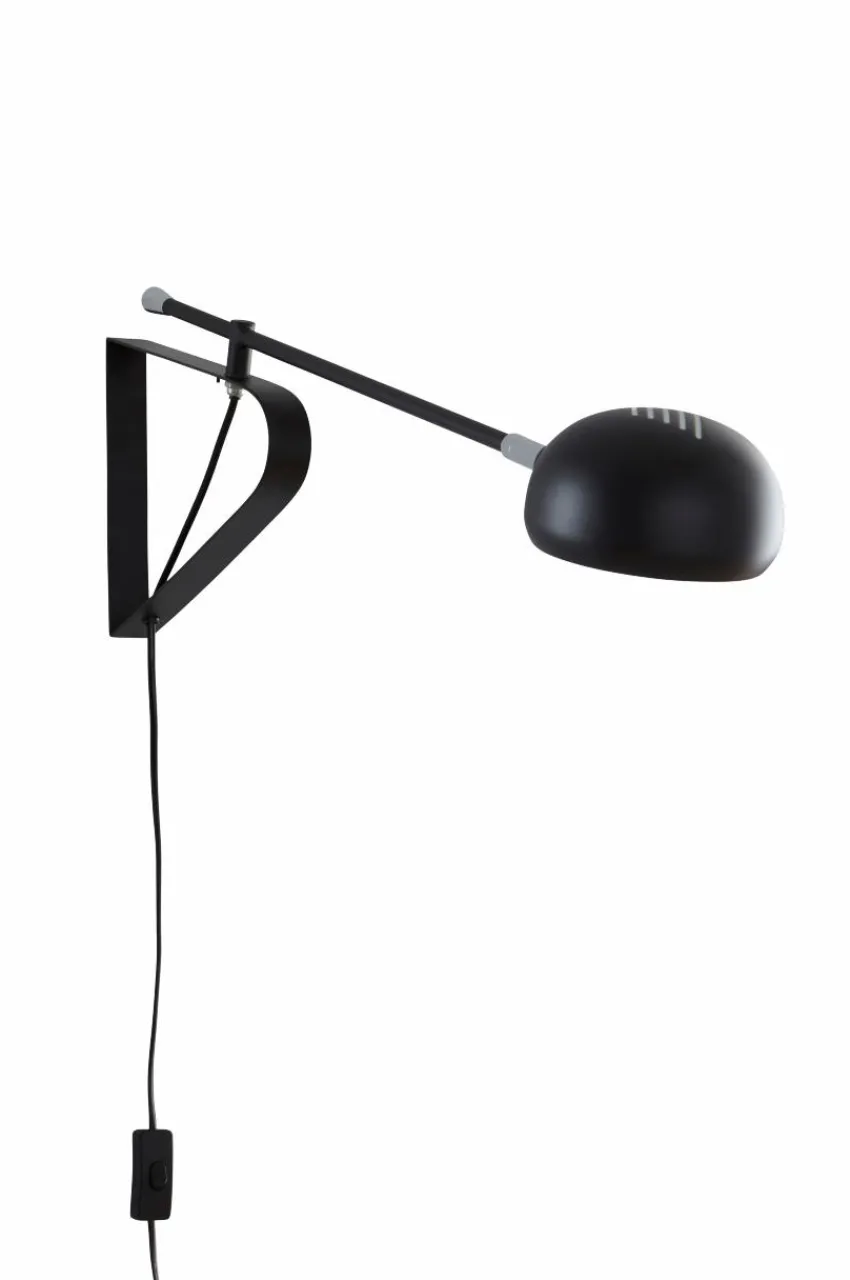 Vägglampor|Jotex LINCON Vägglampa Mattsvart