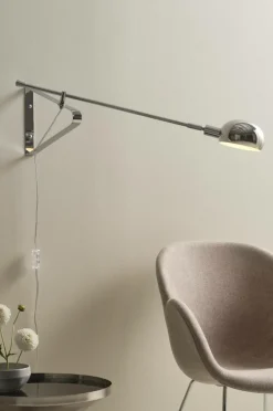 Vägglampor|Jotex LINCON Vägglampa Krom