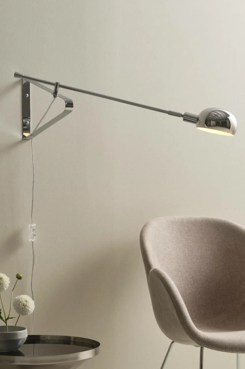 Vägglampor|Jotex LINCON Vägglampa Krom