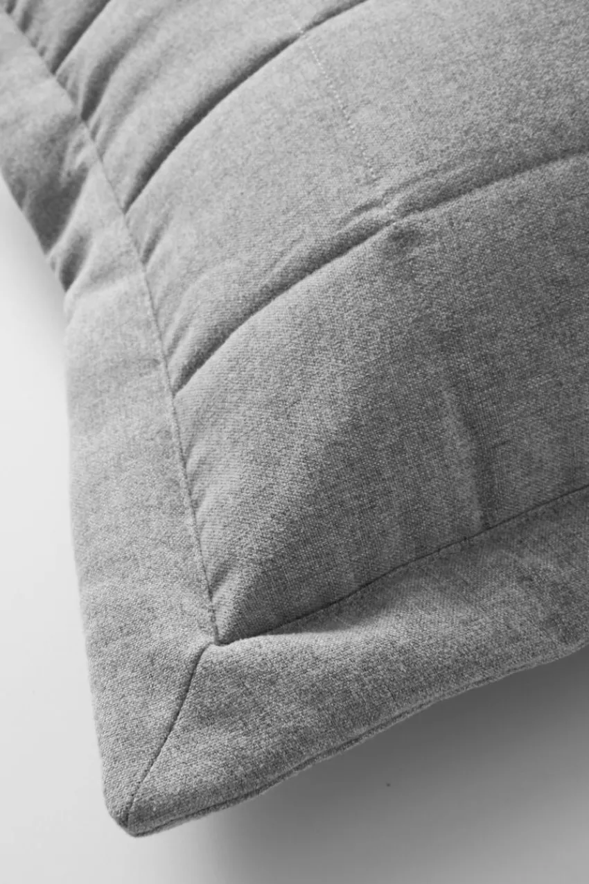 Prydnadskuddar & Fodral|Jotex LINDEN Kuddfodral 90x50 Cm Ljusgrå
