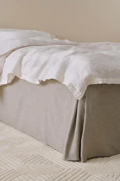 Sängkappor|Jotex LINDEN Sängkappa 45 Cm Ljusgrå