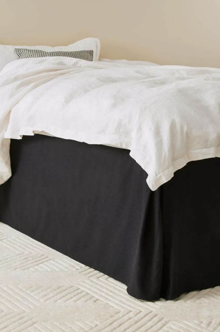 Sängkappor|Jotex LINDEN Sängkappa 45 Cm Svart