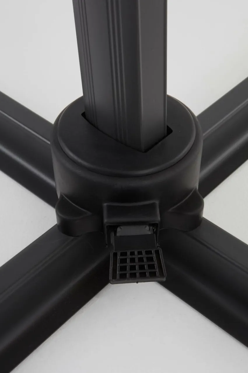 Parasoller & Pergola|Utemöbler|Jotex LIPSI Solparasoll ø 298 Cm Vit/svart