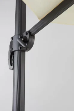 Parasoller & Pergola|Utemöbler|Jotex LIPSI Solparasoll ø 298 Cm Vit/svart