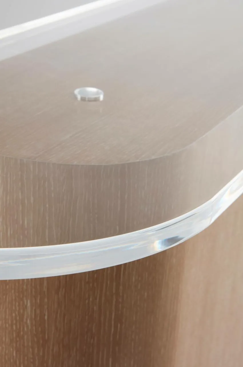 Bord|Jotex LIVI Sideboard 35x120 Cm Transparent/ask