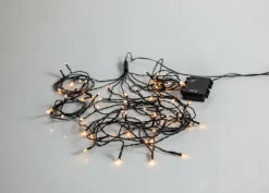 Utebelysning|Utebelysning|Jotex Ljusslinga Akku 2,7m Black
