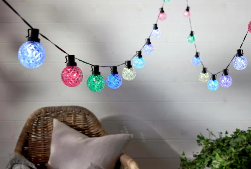 Utebelysning|Utebelysning|Jotex Ljusslinga Smart Party Light Multi