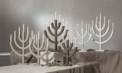 Julbelysning|Jotex Ljusstake Anno 71cm Röd