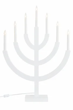 Julbelysning|Jotex Ljusstake Anno 71cm Vit