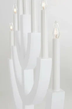 Julbelysning|Jotex Ljusstake Anno 71cm Vit