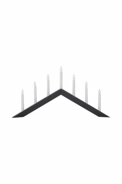Julbelysning|Jotex Ljusstake Arrow Grå