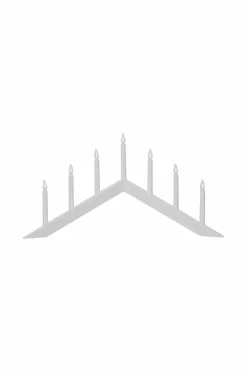 Julbelysning|Jotex Ljusstake Arrow Vit