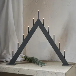 Julbelysning|Jotex Ljusstake Buzz Grey