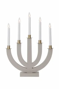 Julbelysning|Jotex Ljusstake Eli Beige