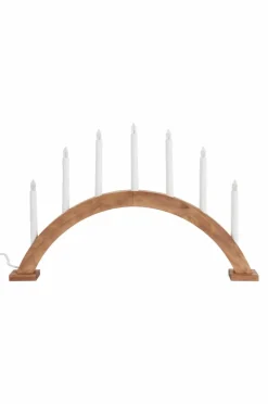 Julbelysning|Jotex Ljusstake Gillian 40cm Brun