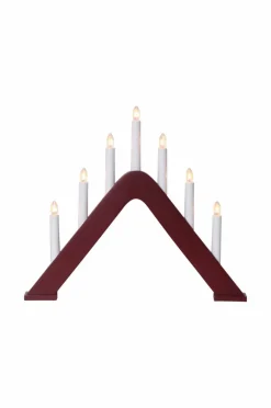 Julbelysning|Jotex Ljusstake Jarve Röd