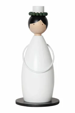 Julbelysning|Jotex Ljusstake Lucia Classic Höjd 26 Cm White