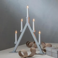 Julbelysning|Jotex Ljusstake Oliver Grey