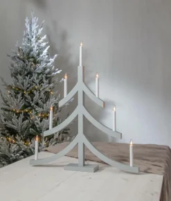 Julbelysning|Jotex Ljusstake Pagod Grey