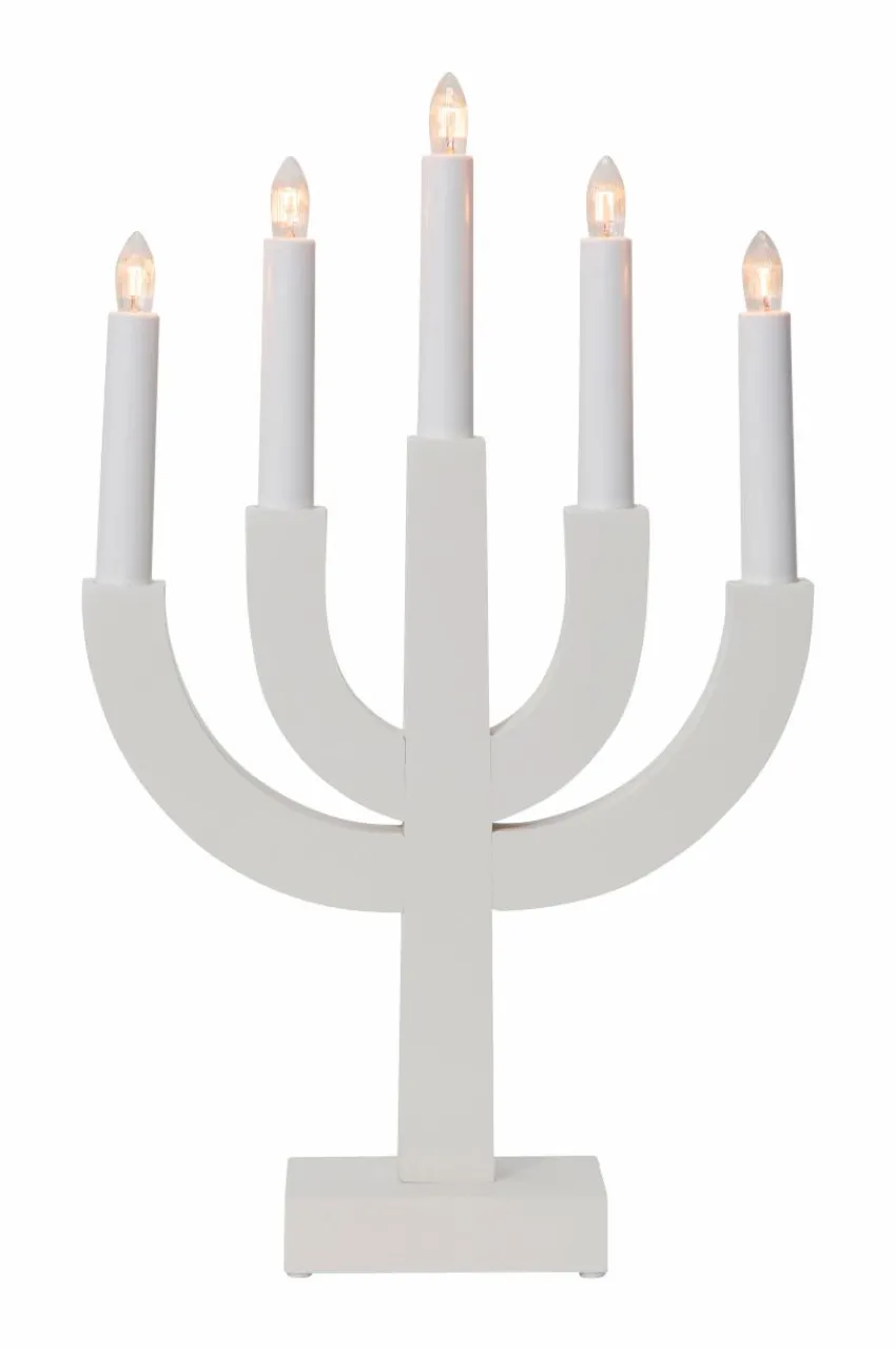 Julbelysning|Jotex Ljusstake Selma Vit