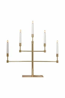 Julbelysning|Jotex Ljusstake Vide Höjd 53 Cm Brass