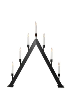 Julbelysning|Jotex Ljusstake Vind Höjd 63 Cm Black