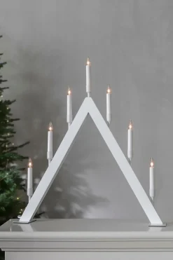 Julbelysning|Jotex Ljusstake Vind Höjd 63 Cm White
