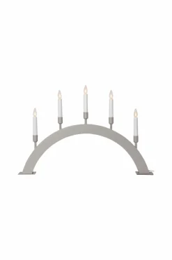 Julbelysning|Jotex Ljusstake Vind Höjd 38 Cm Beige