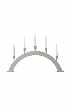 Julbelysning|Jotex Ljusstake Vind Höjd 38 Cm Beige