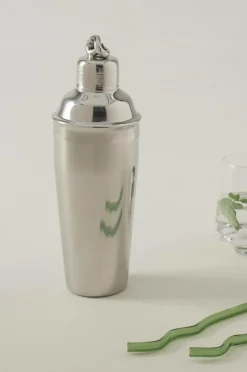 Glas|Jotex LOOP Cocktail Shaker Silver