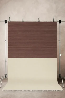 Ullmattor|Jotex LORI BLOCK 05 Ullmatta 200x300 Cm Naturvit/brun