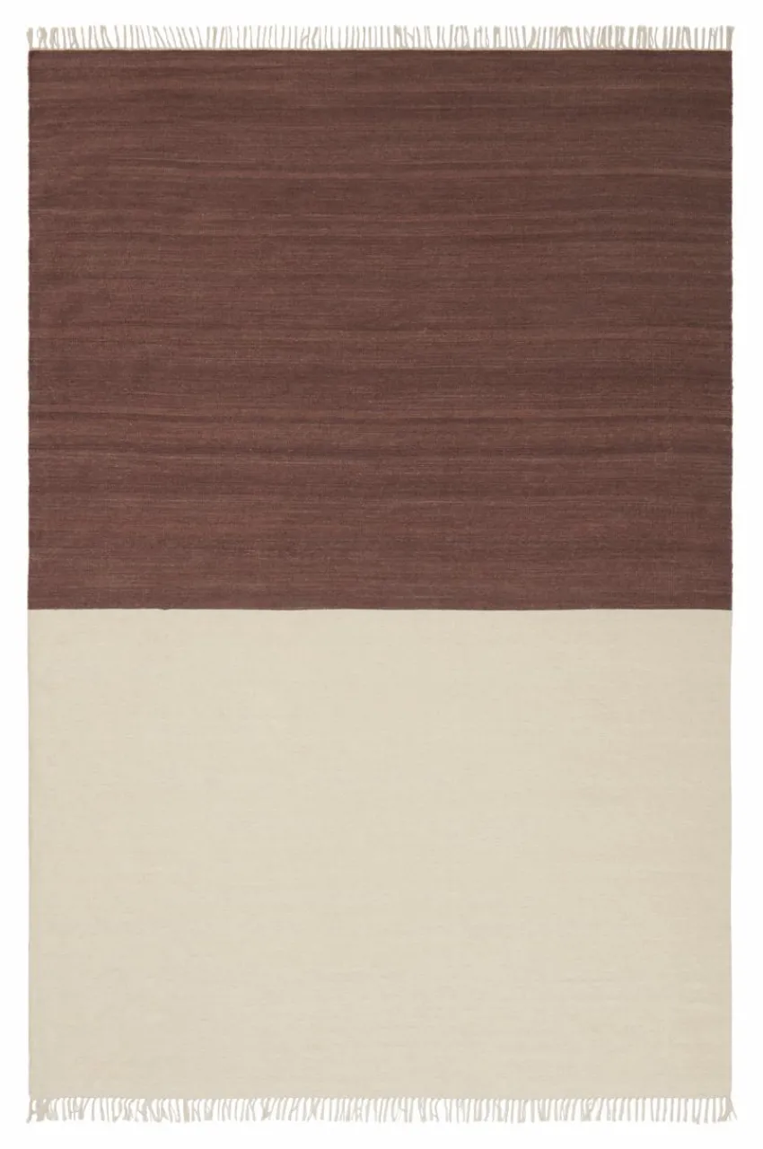 Ullmattor|Jotex LORI BLOCK 05 Ullmatta 200x300 Cm Naturvit/brun