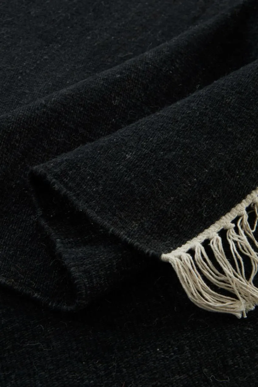 Ullmattor|Jotex LORI PLAIN Ullmatta 200x300 Cm Svart