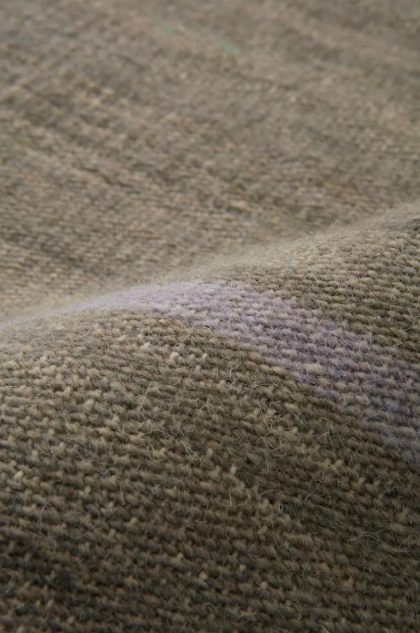 Ullmattor|Jotex LORI STRIPE 02 Ullmatta 200x300 Cm Grå/ljuslila