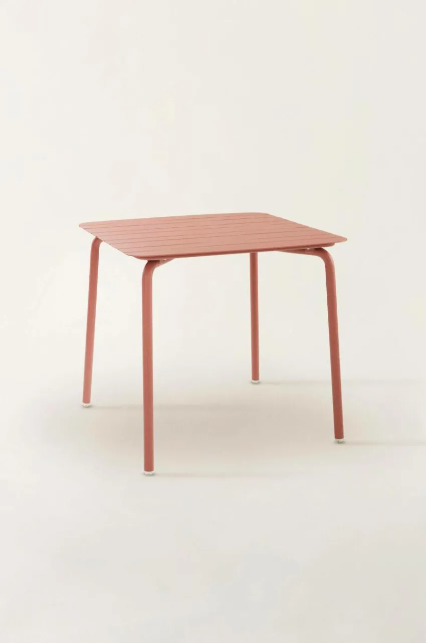 Utebord|Utemöbler|Jotex LORIENT Bord 80x81 Cm Mörk puderrosa