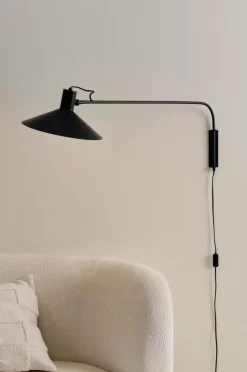 Vägglampor|Jotex LOUISIANA Vägglampa Svart