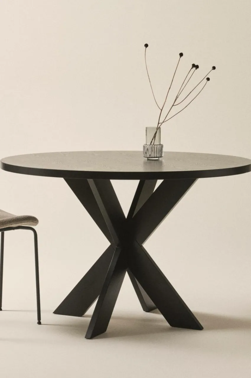 Bord|Jotex LUGNVIK Matbord ø 120 Cm Svart