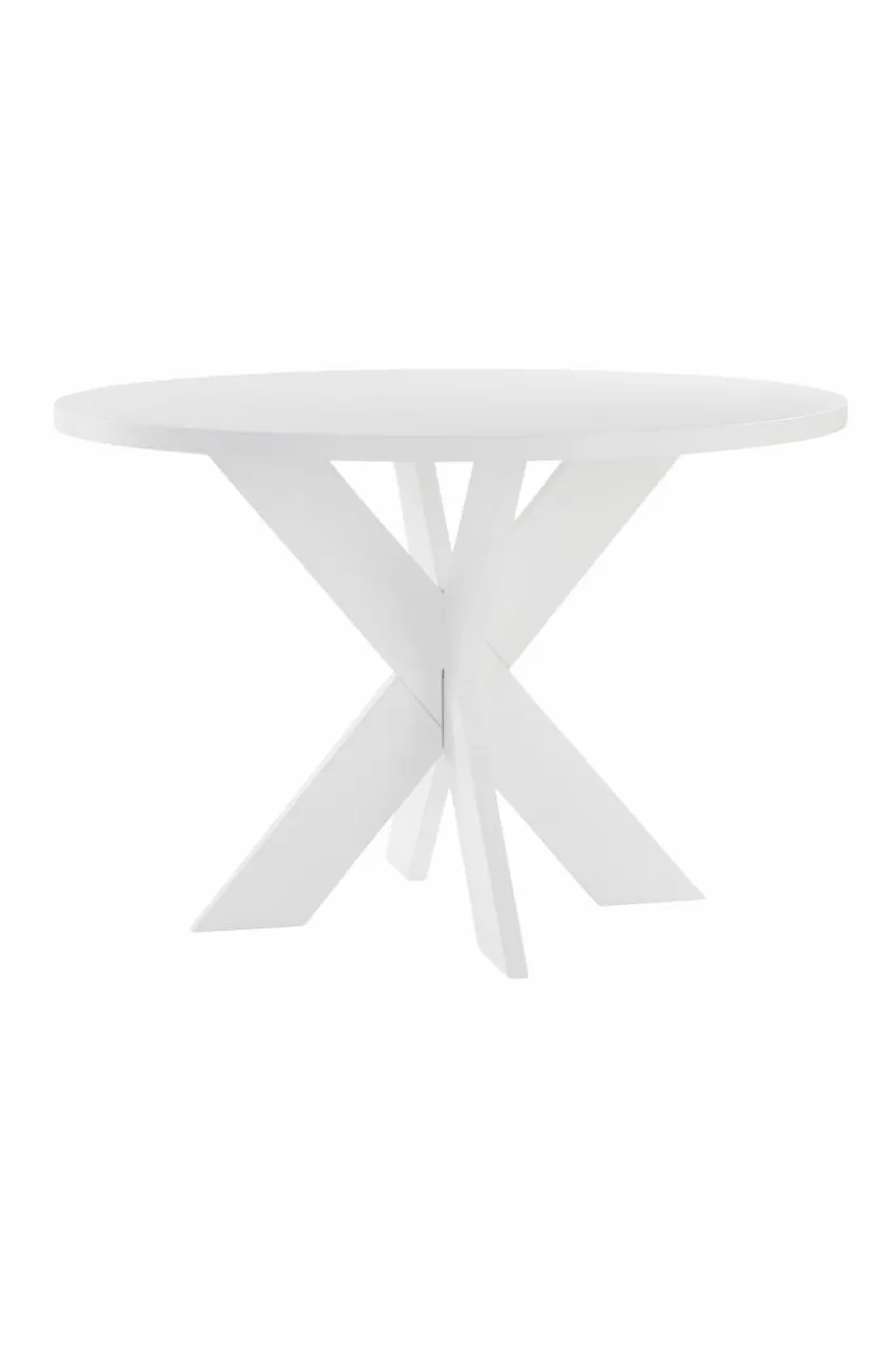 Bord|Jotex LUGNVIK Matbord ø 120 Cm Matt vit