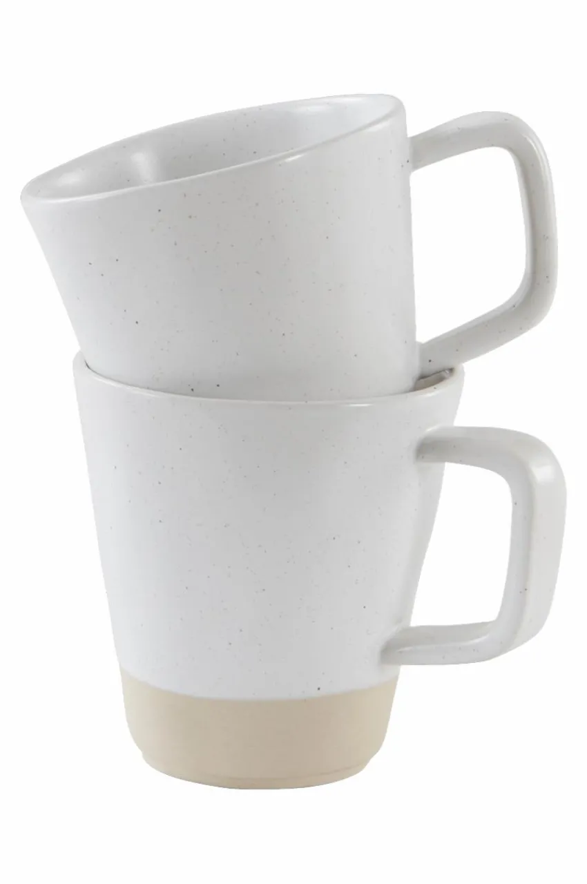 Koppar & Muggar|Juldukning|Jotex LULU Mugg 2-pack Naturvit