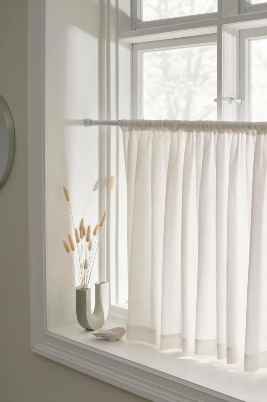 Gardinkappor|Jotex LUNI Cafégardin Naturvit