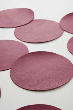 Kökstillbehör|Glas|Jotex LUNI Glasunderlägg 8-pack Mörkcerise