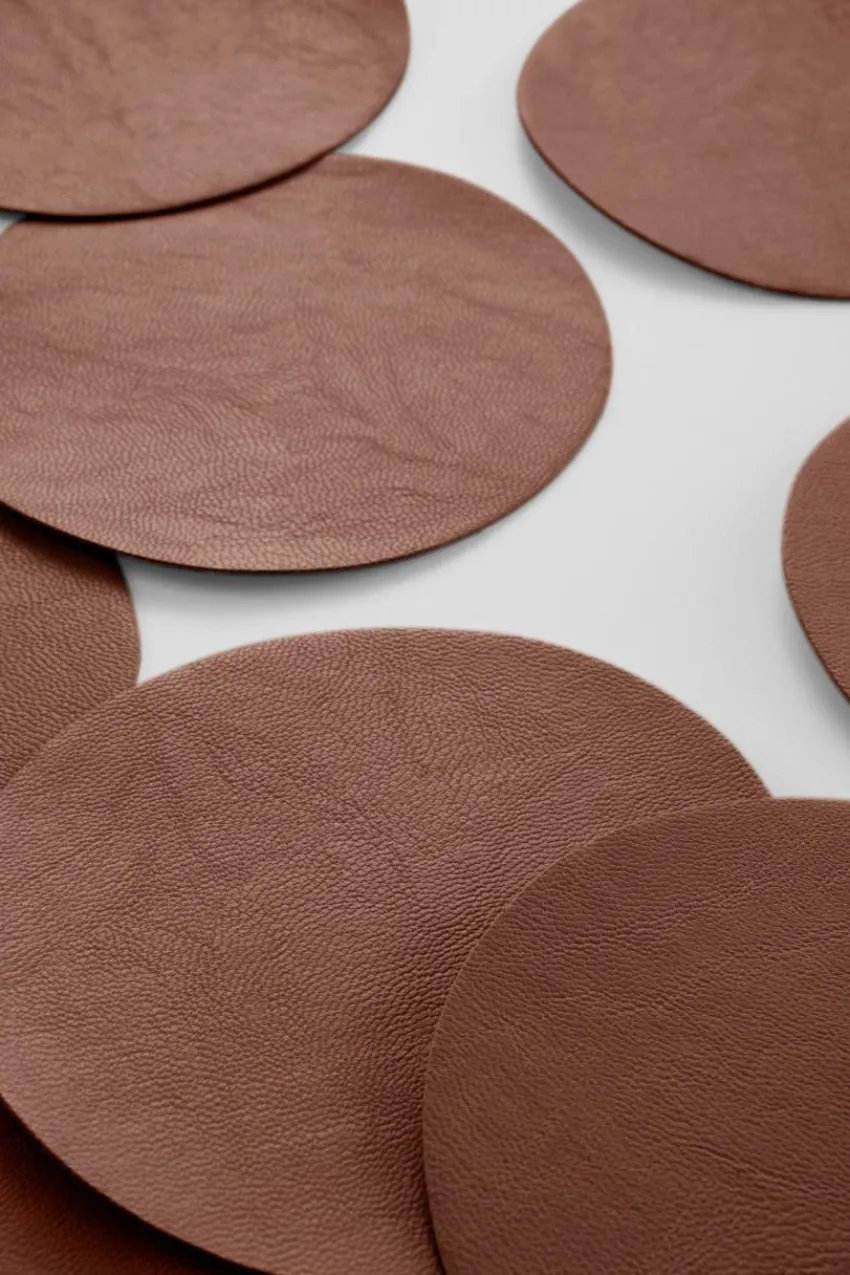 Kökstillbehör|Glas|Jotex LUNI Glasunderlägg 8-pack Brun