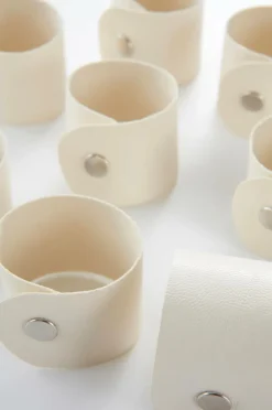 Kökstillbehör|Jotex LUNI Servettring 8-pack Naturvit
