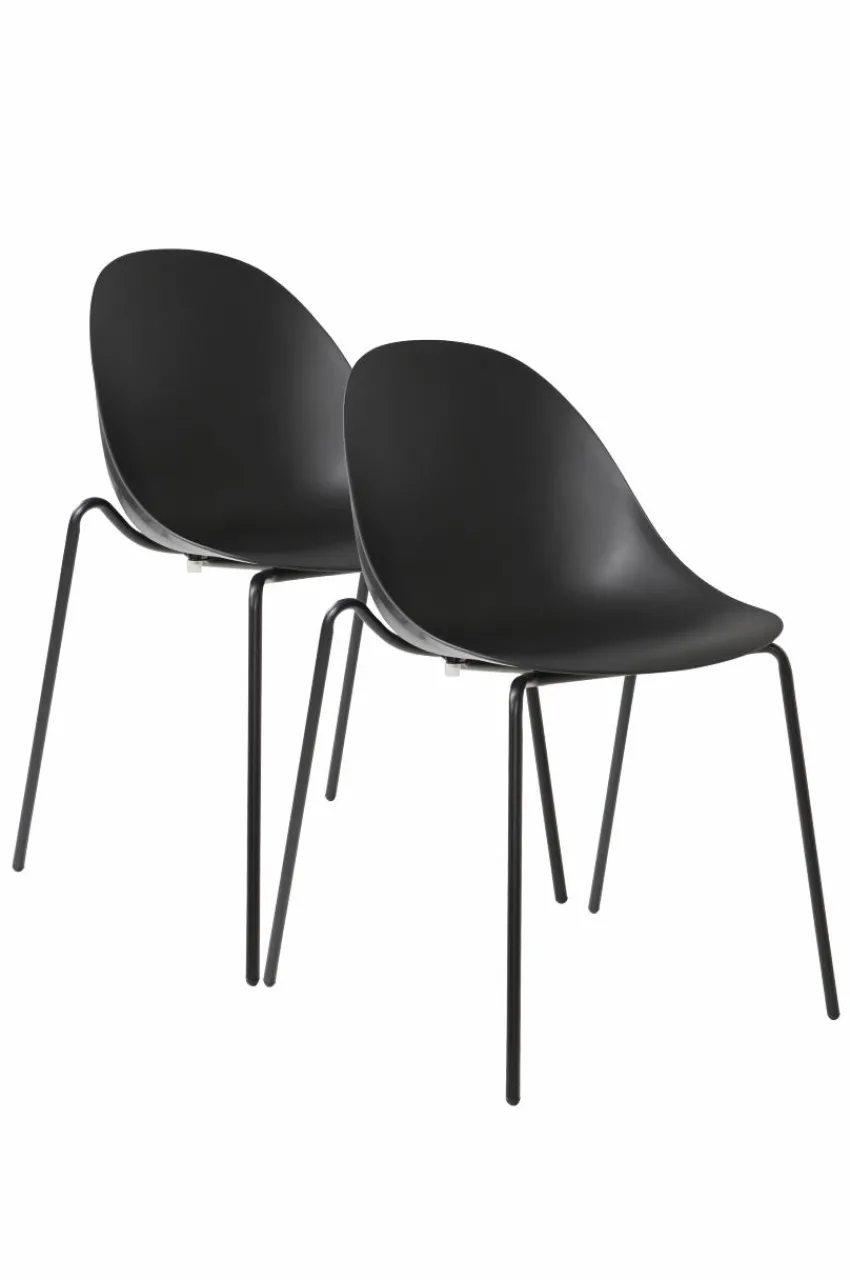 Stolar|Jotex LUNNARP Stol 2-pack Svart/svart