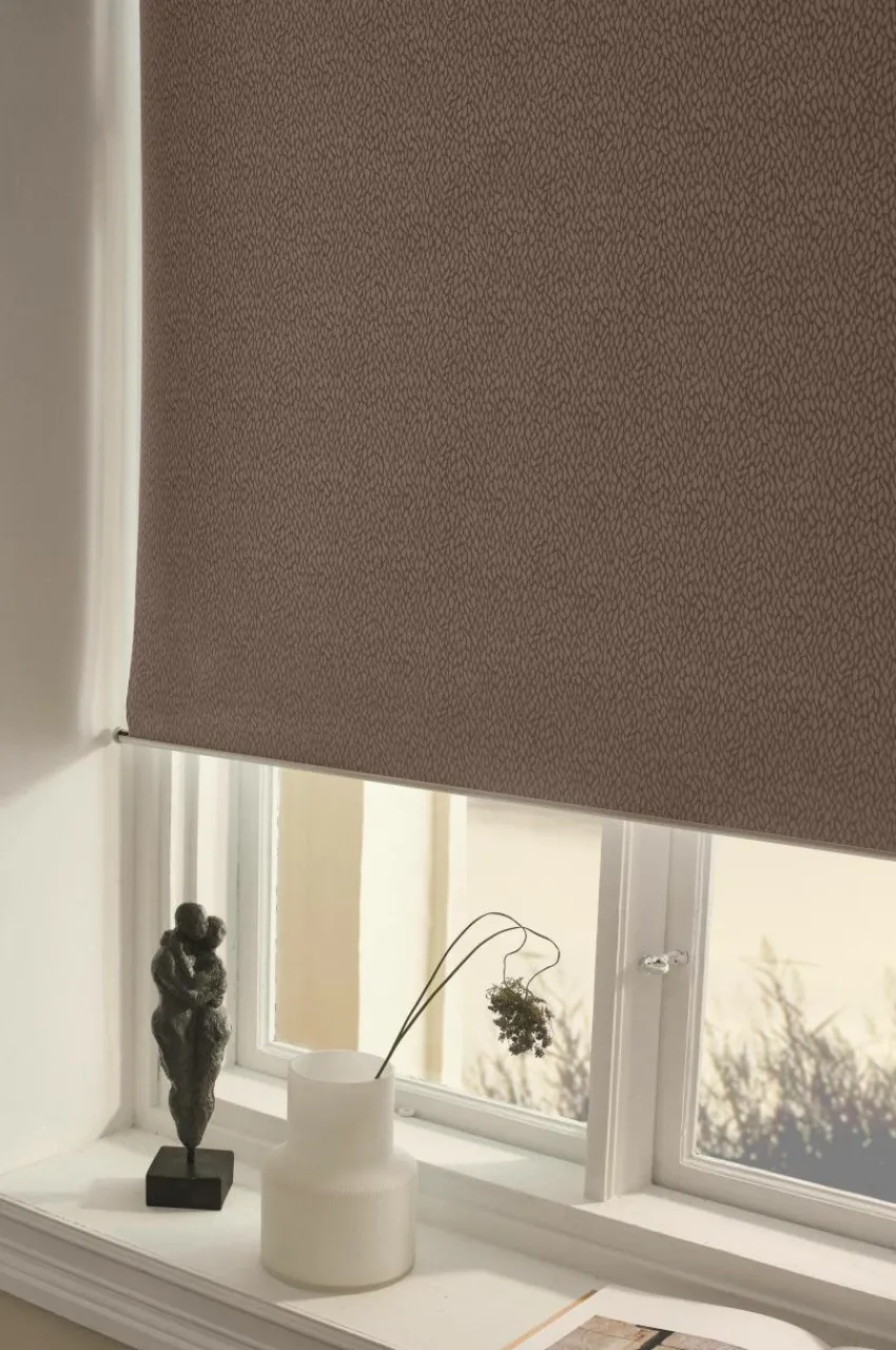 Rullgardiner|Mörkläggningsgardiner|Jotex LUX Mörkläggande Rullgardin - Höjd 165 Cm Nougatbrun