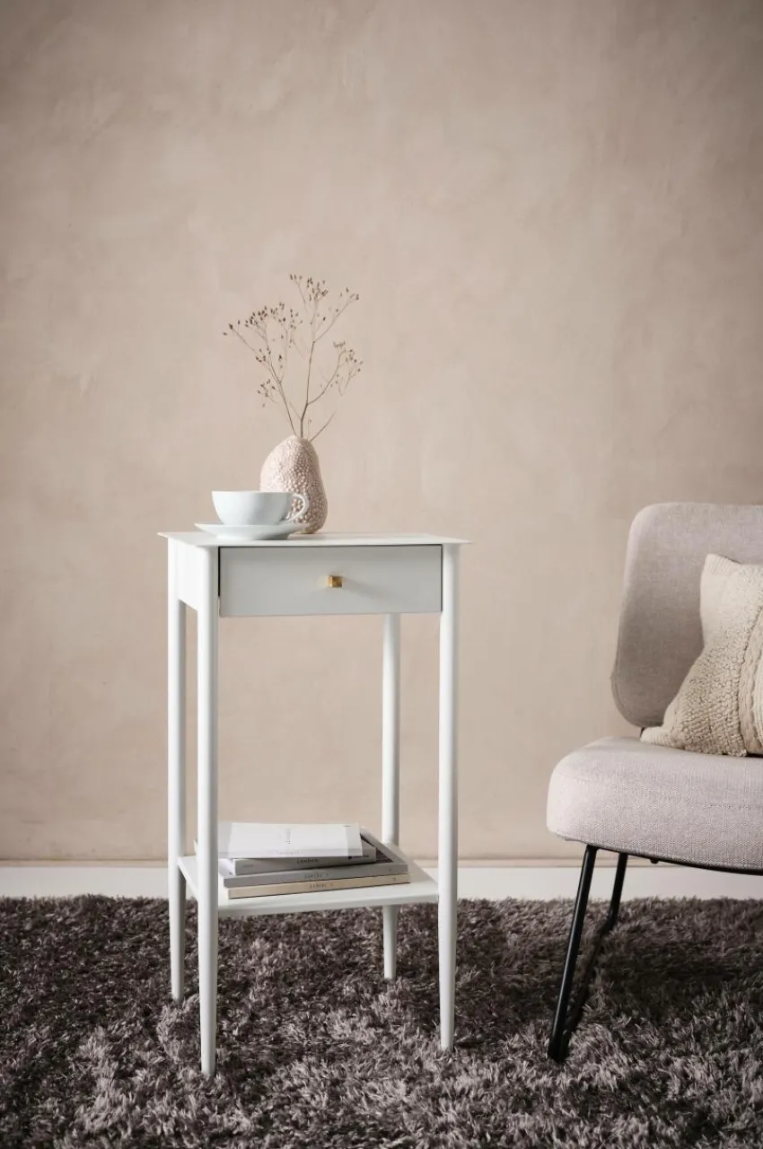 Bord|Jotex LYNTON Sidobord 35x40 Cm Vit